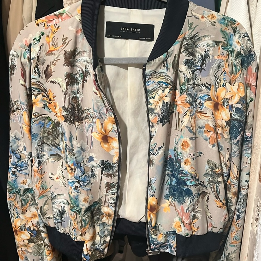 Zara bomber jacket